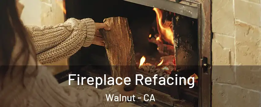  Fireplace Refacing Walnut - CA
