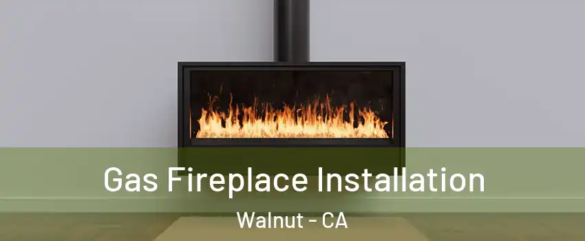  Gas Fireplace Installation Walnut - CA
