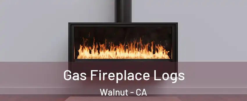  Gas Fireplace Logs Walnut - CA