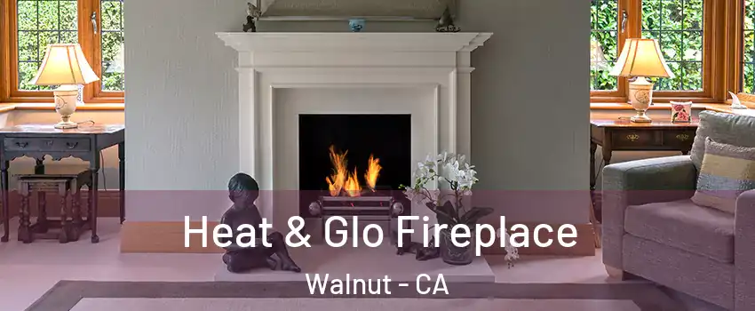  Heat & Glo Fireplace Walnut - CA