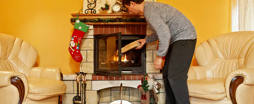 Gas to Wood-Burning Fireplace Conversion Services in Walnut, California
