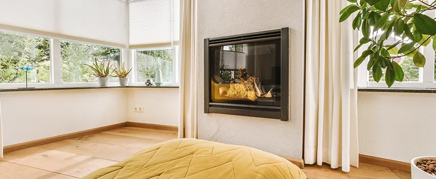Residential Fireplace Ceramic Glass Installation in Walnut, CA