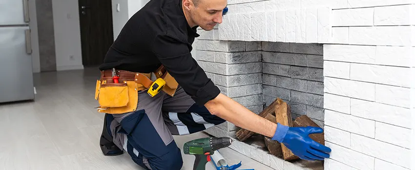 Fireplace Damaged Damper Frame Repair Services in Walnut, California