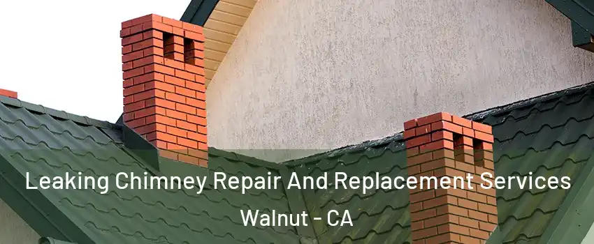  Leaking Chimney Repair And Replacement Services Walnut - CA