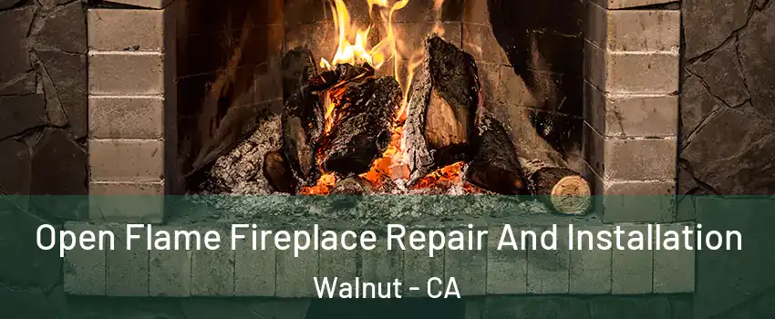  Open Flame Fireplace Repair And Installation Walnut - CA