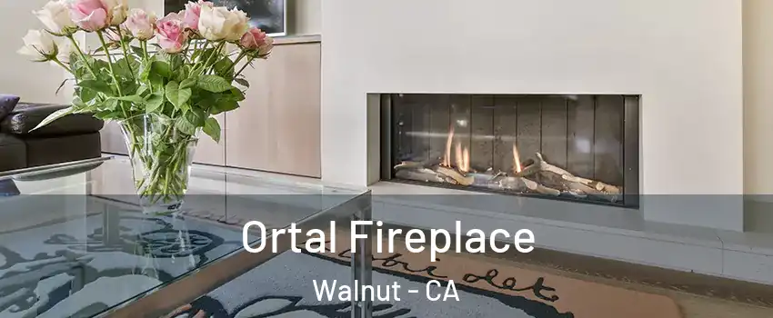  Ortal Fireplace Walnut - CA