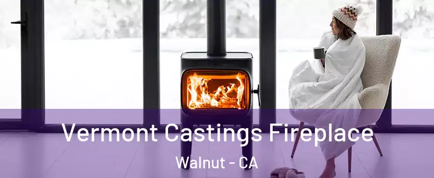  Vermont Castings Fireplace Walnut - CA
